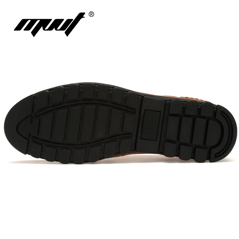 MVVT Plus Size 47 Genuine Leather Shoes Men Casual Soft Loafers Top Quality Breathable Summer Flats | Обувь
