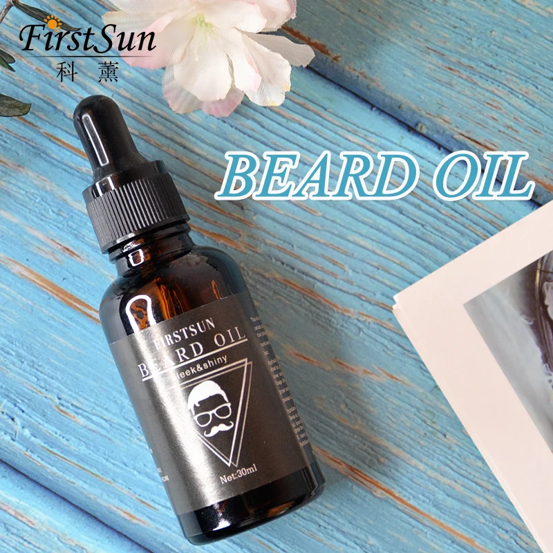 Мужское натуральное органическое масло для усов увлажняющее и мягкое бороды