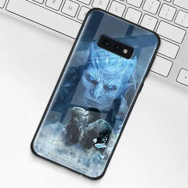 005 Чехол из закаленного стекла для samsung Galaxy S10 S10e S9 S8 S10 Plus Note 9 A50 A30 - Цвет: 005