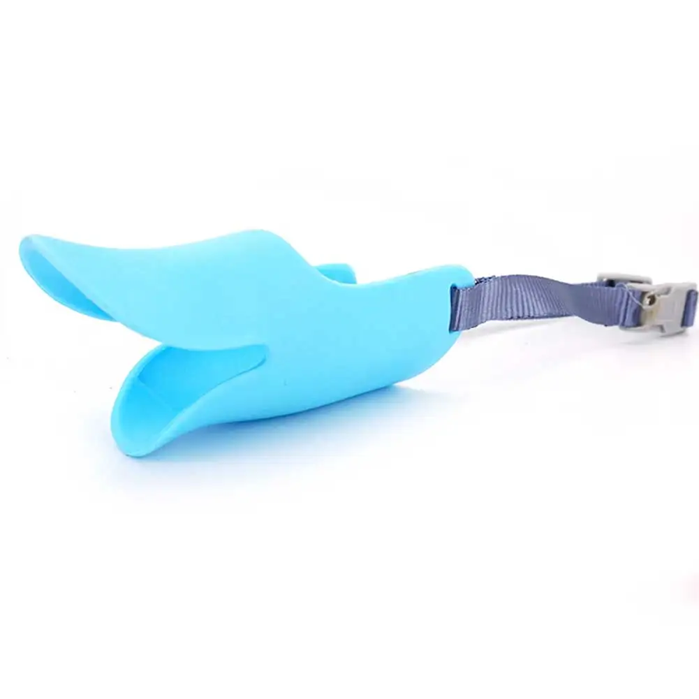 1 шт. Силиконовая маска для рта собаки регулируемая защита от укуса кора Крышка