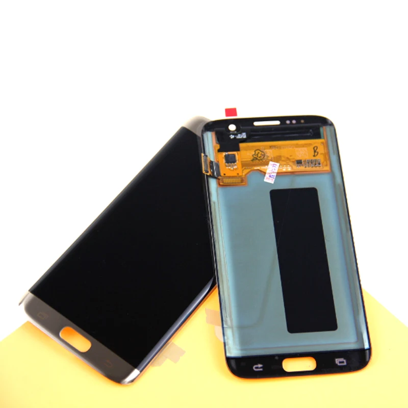 100% Оригинальный супер AMOLED для SAMSUNG Galaxy S7 Edge G935F ЖК-дисплей с сенсорным экраном