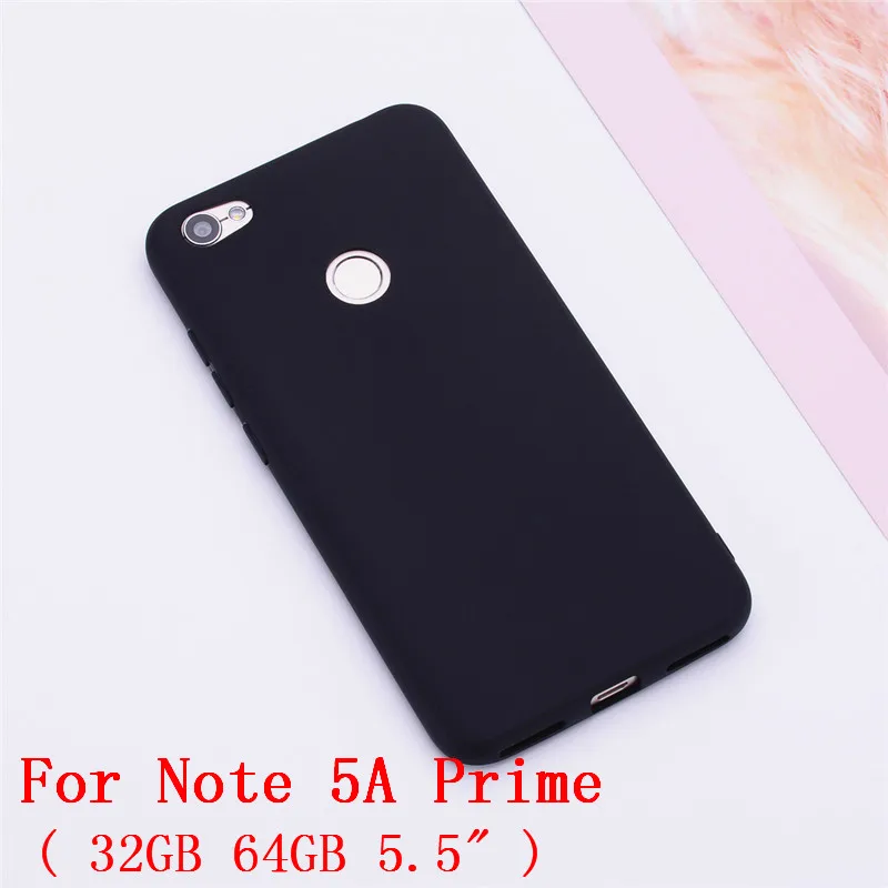 Xiaomi Redmi Note 5A чехол Redmi Note 5A Prime чехол силиконовый цветной матовый мягкий TPU чехол для Xiaomi Redmi Примечание 5A Prime чехол для телефона