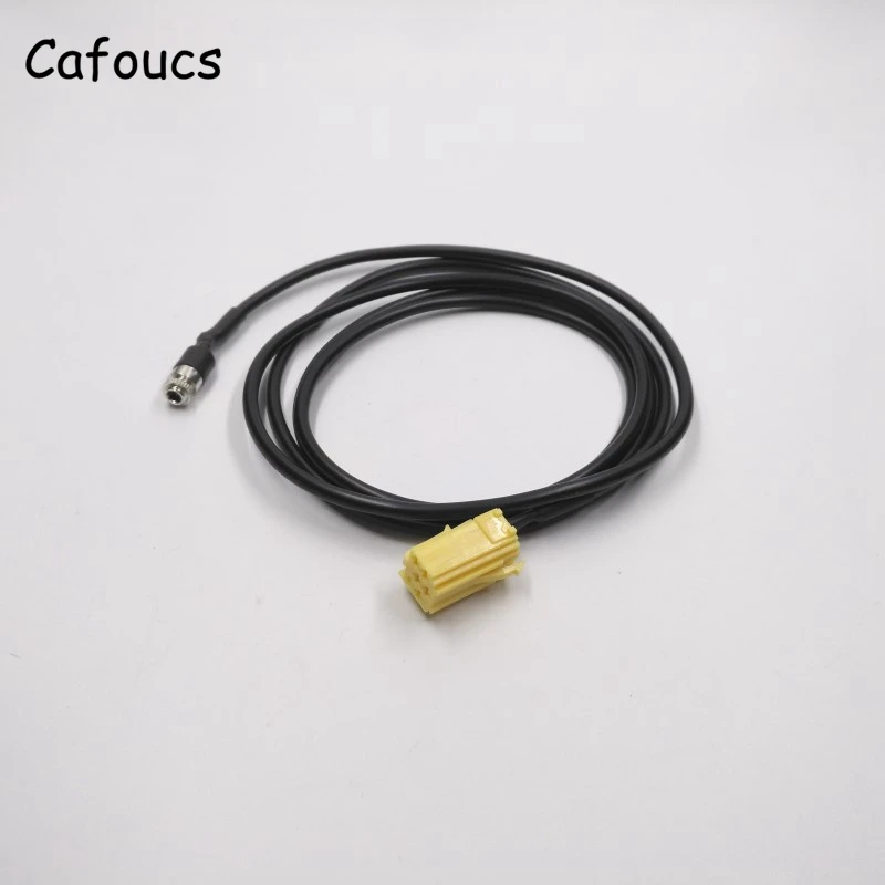 Cafoucs автомобильный Aux Входной адаптер 3 5 мм Кабельная линия для Peugeot 206 207 307 308 Citroen