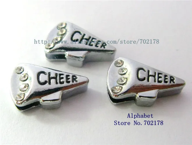 Шармы Cheer с рупором 8 мм скользящие шармы для самостоятельного изготовления