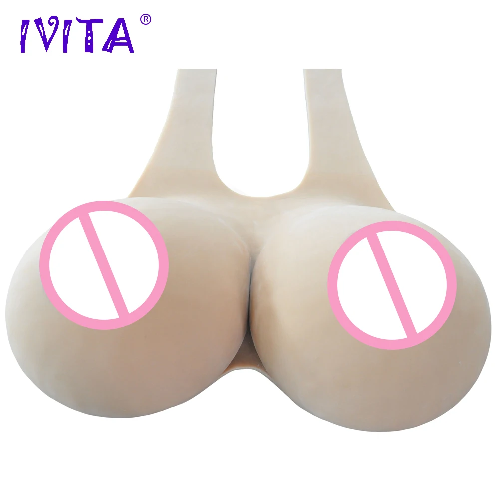 IVITA Искусственные Силиконовые груди формы 12 кг поддельные подходят для