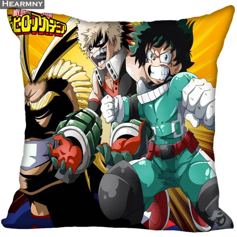 15 Декоративная Наволочка на заказ BOKU no Hero Academy квадратная Наволочка на молнии 35X35,40x40,45x45 см(одна сторона - Цвет: 15