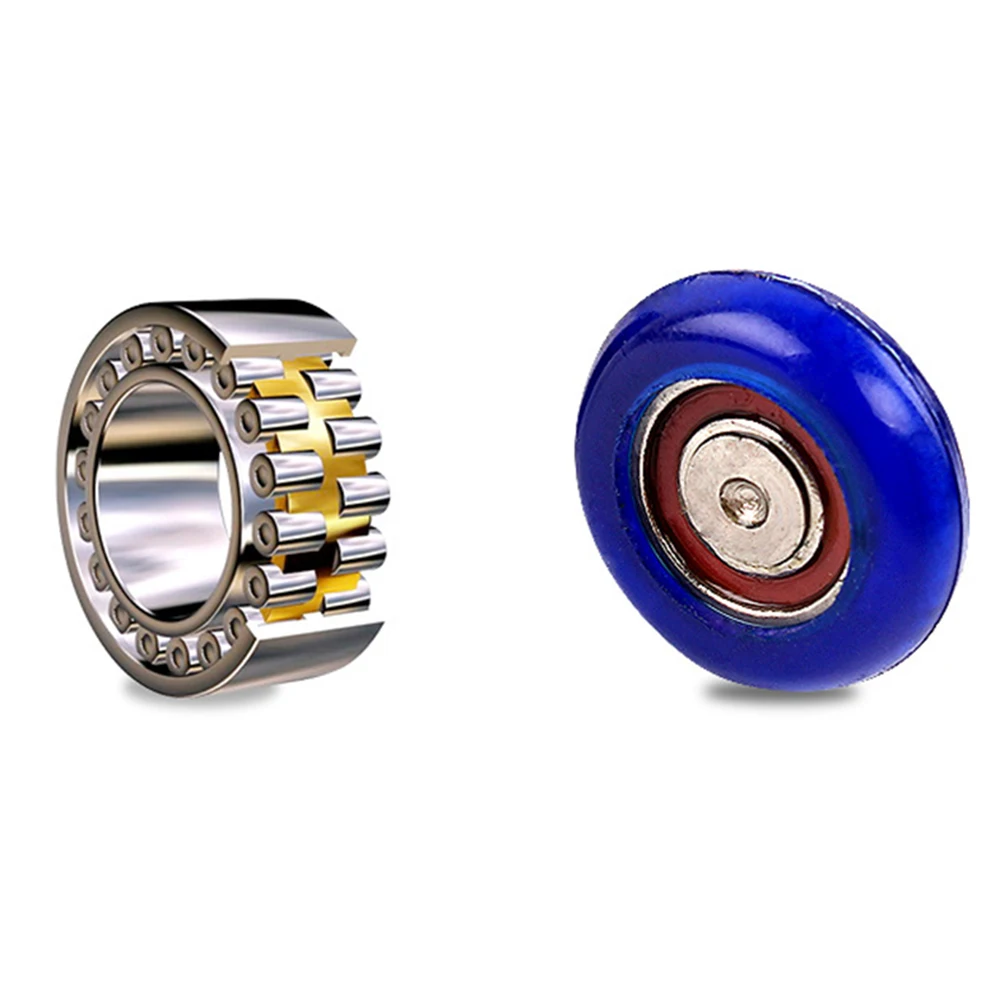 Легкий ролик раздвижной двери 4 колеса для домашней комнаты Деревянные Двери