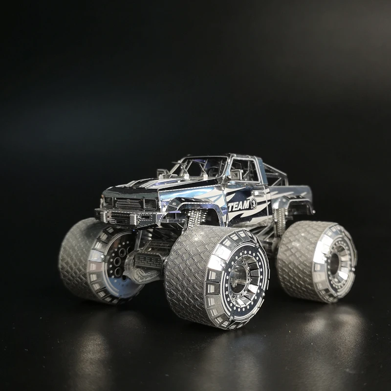 Крутая 3D металлическая модель сборка головоломка фотоголоволомка автомобиль HK