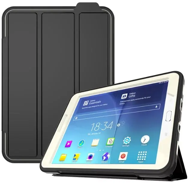 Противоударный сверхпрочный с подставкой армированный чехол для Samsung Galaxy Tab S2 8 0