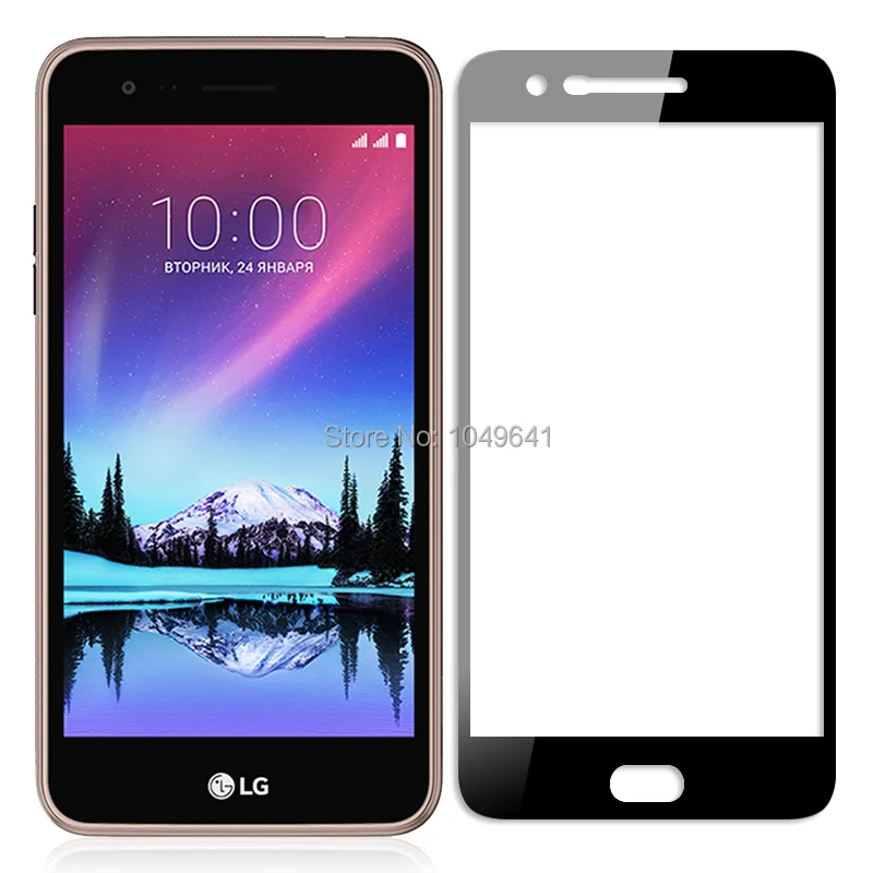 Закаленное стекло JONSNOW для LG K7 2017 X230 X230K 2.5D полноэкранная защитная пленка
