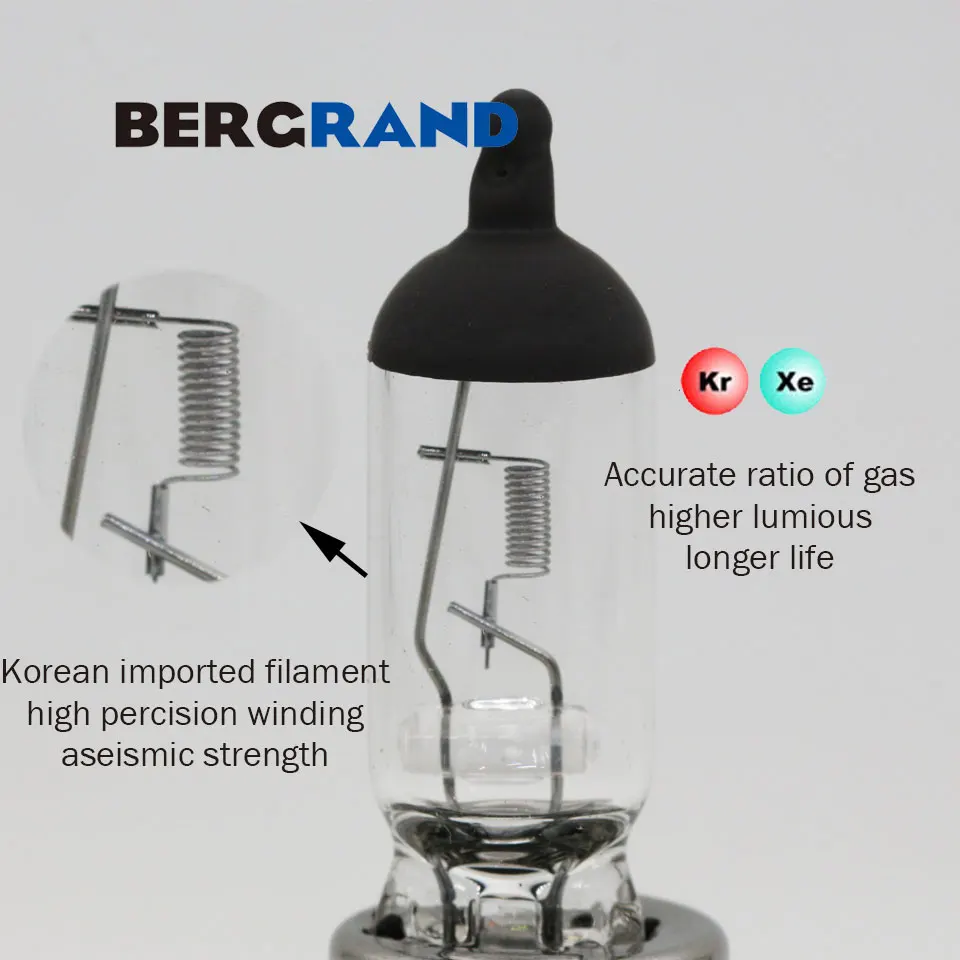 2 шт. luces coche H7 55W 477 499 галогенная лампа прозрачное стекло 3100K головная 12В PX26d