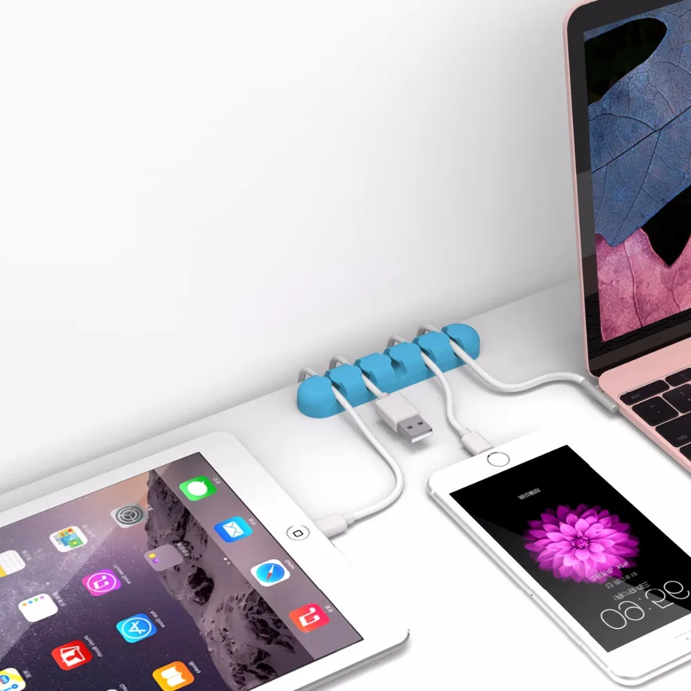 Оригинальный Кабельный органайзер ORICO настольные держатели цветной держатель