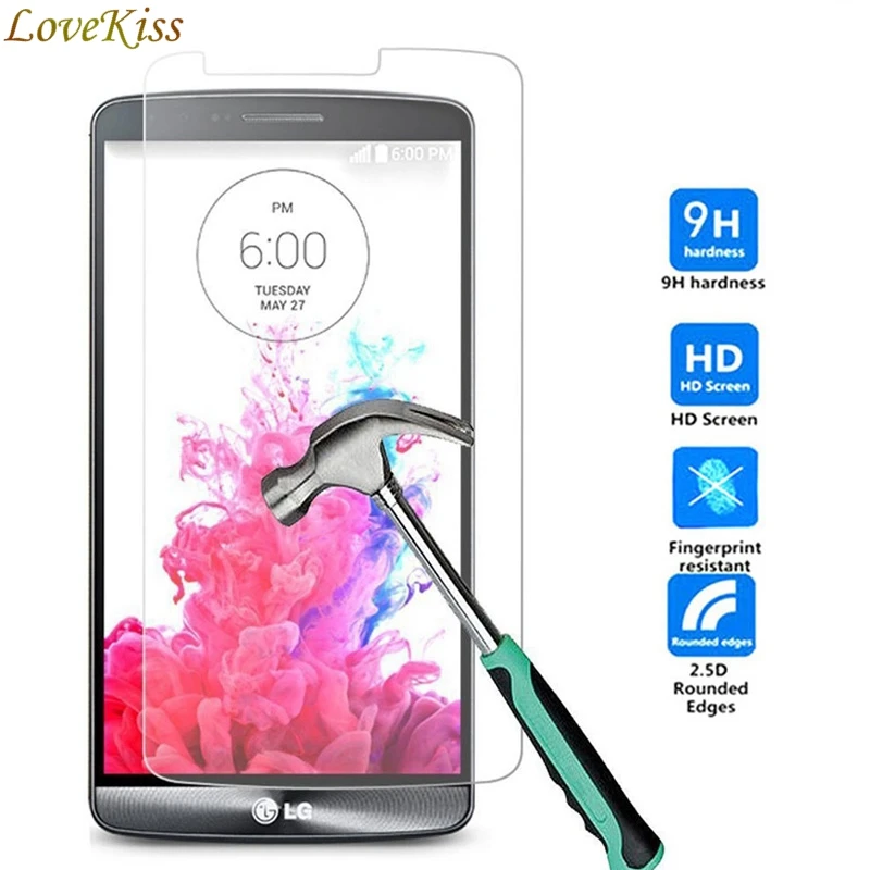 Мини закаленное стекло для LG G3 G3S G3s Mini Beat Vigor D722 D725 D722K D724 D728 чехол защитная пленка +