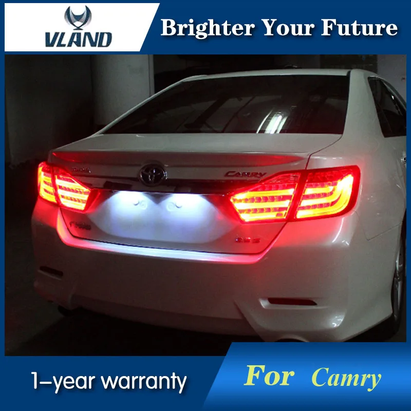 Задний светодиодный светильник Vland задний фонарь для Toyota Camry V50 2012 2014 s в сборе|tail