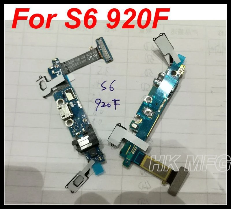 S6 920F Внутренний USB разъем гибкий кабель для Samsung s6 920f Европейская версия зарядных