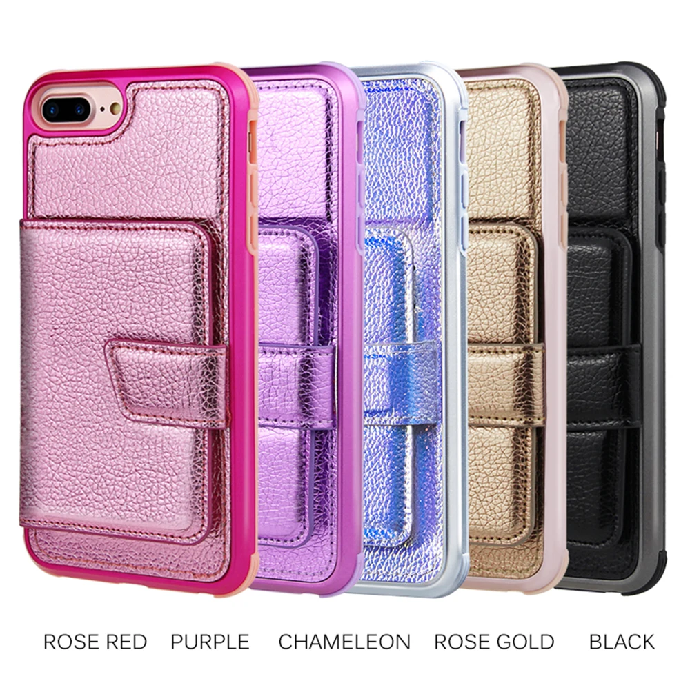 Модный популярный чехол для телефона из искусственной кожи блестящий