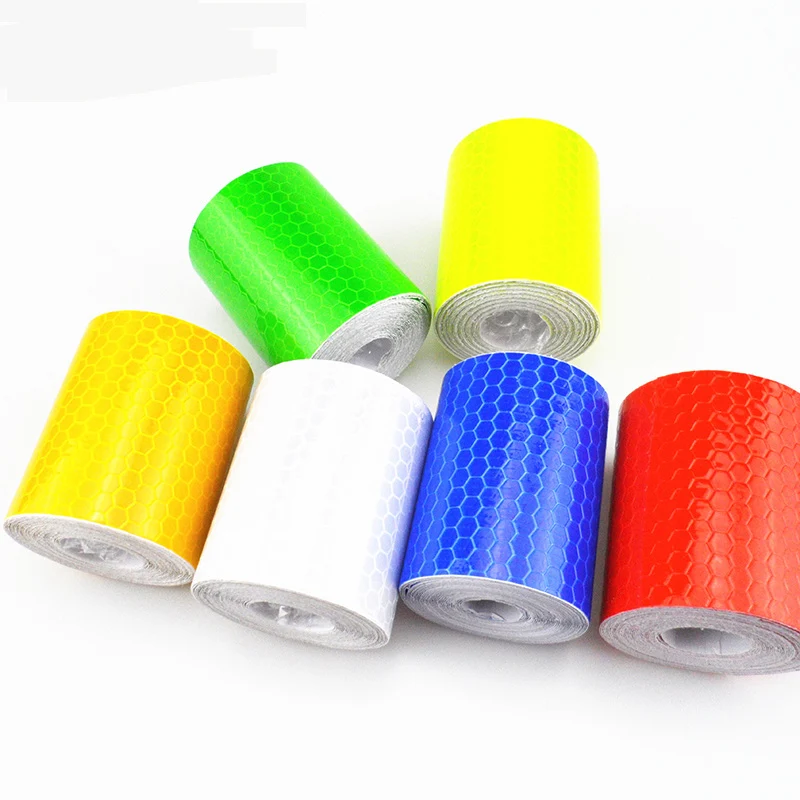 5 см x 3 м знак безопасности предупреждающая видимость ленты пленка наклейка для