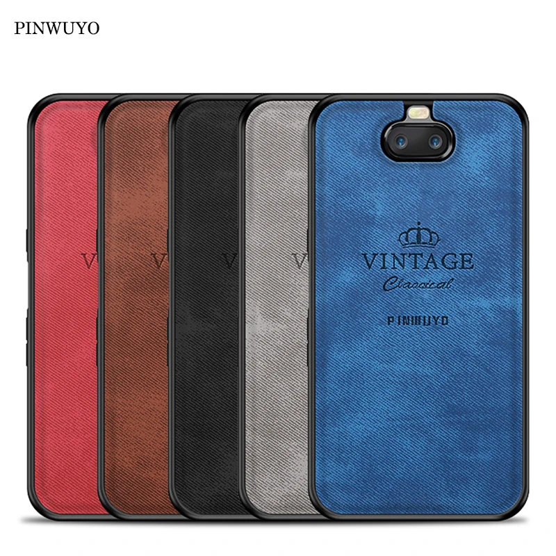

For Sony Xperia 10 Case Cover Vintage Case PU Leather PC Hard Cover Fitted Cases Protection Case Shell For Sony XA3 Phone Cover