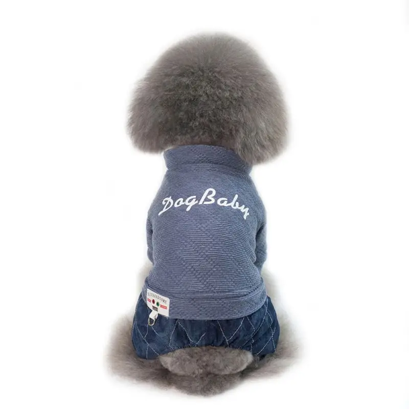 Пальто для собак хлопковая куртка на четыре лапы толстый теплый удобный свитер