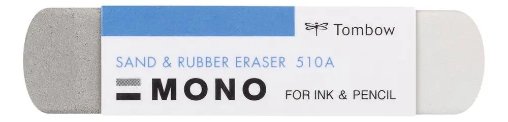 Sand Rubber 510A Tombow MONO песок ластик микро песок и резиновые частицы для стирания чернил и карандашей графитовая авторучка - Цвет: Sand Rubber 510A