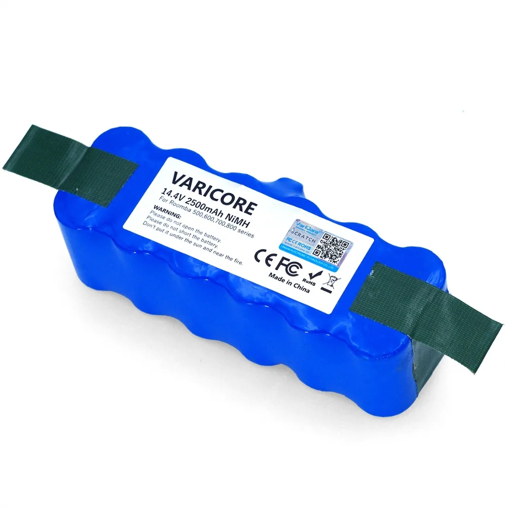 VariCore 14 4 V 2500mAh NiMH батарея для iRobot 500 600 900 серии пылесос 620 до 650 700770780800|Комплекты