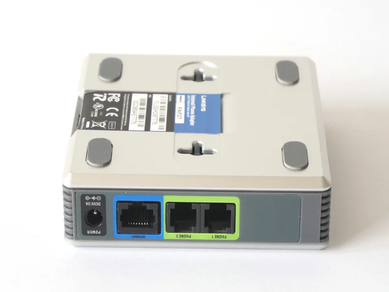 Разблокированный адаптер Linksys для телефона PAP2T с поддержкой сигнала SIP VOIP 2 FXS|phone