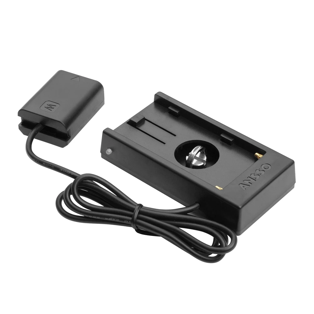 Новый Батарея адаптер Крепежная пластина для Питание NP F970 FW50 Sony A5100 Альфа A7|battery