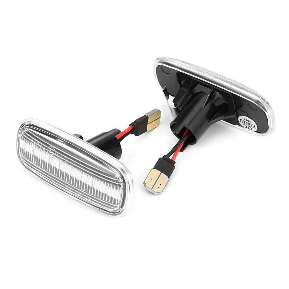 2 шт. светодиодный динамический Боковой габаритный фонарь поворота светильник