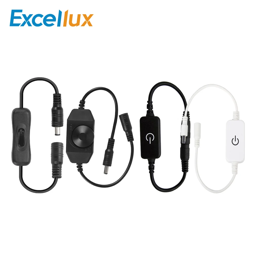 Регулятор яркости для светодиодных лент 12 24 В постоянного тока 4 а|Диммеры| |