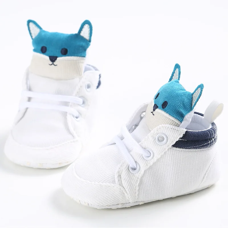 Cute Fox Spring and Autumn Winter New 0-1 Year Old Baby Learning To Walk Shoes Sale | First Walkers