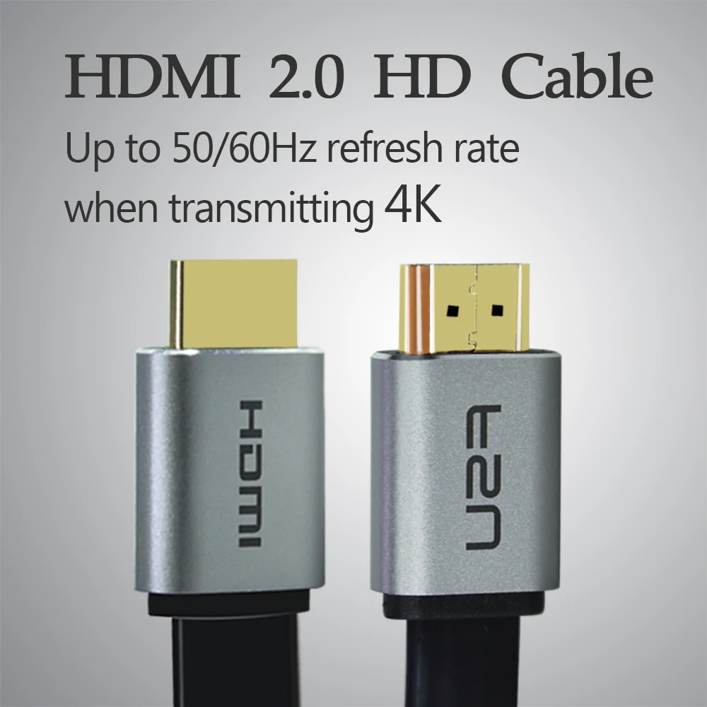 HDMI 2,0 кабель 4K 60HZ HDMI к HDMI 2,0 удлинитель разветвитель Кабель для переключатель телевизора проектор Ноутбук офисный видео кабель HDMI 1 м 2 м 3 м