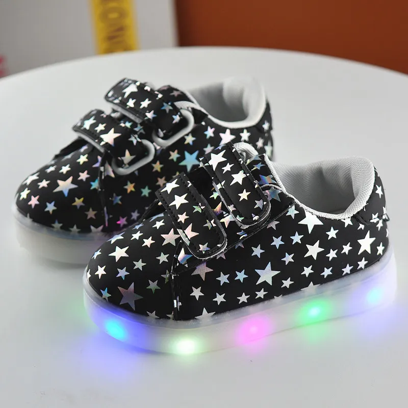 Kinder Schuhe Mit Licht 2017 нейтральный светодиодный светильник спортивный |