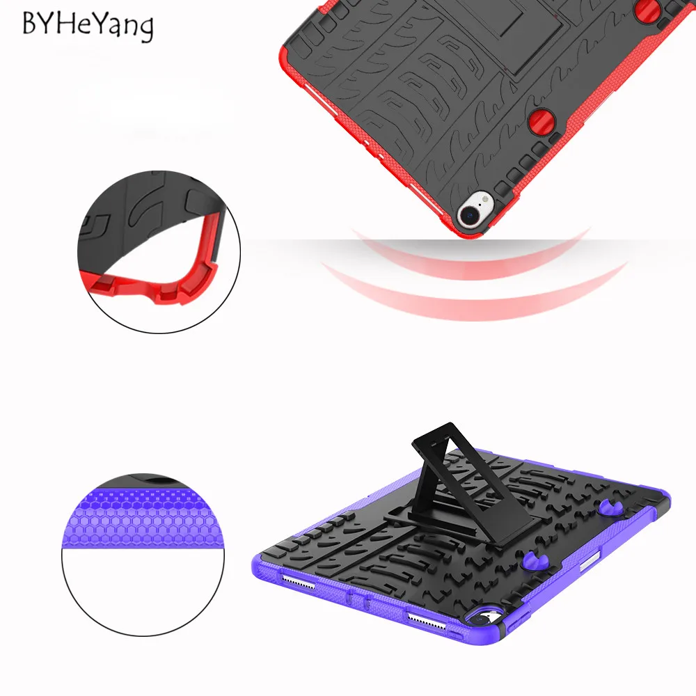 For iPad Pro 11 2018 Case for Pro11 Cover TPU+PC Silicone Kickstand Armor Stand Table Funda | Компьютеры и офис