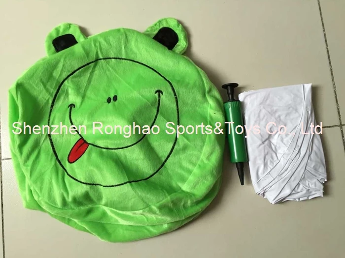 Плюшевый плюшевый надувной стул в мультяшном стиле кресло пуф для спальни