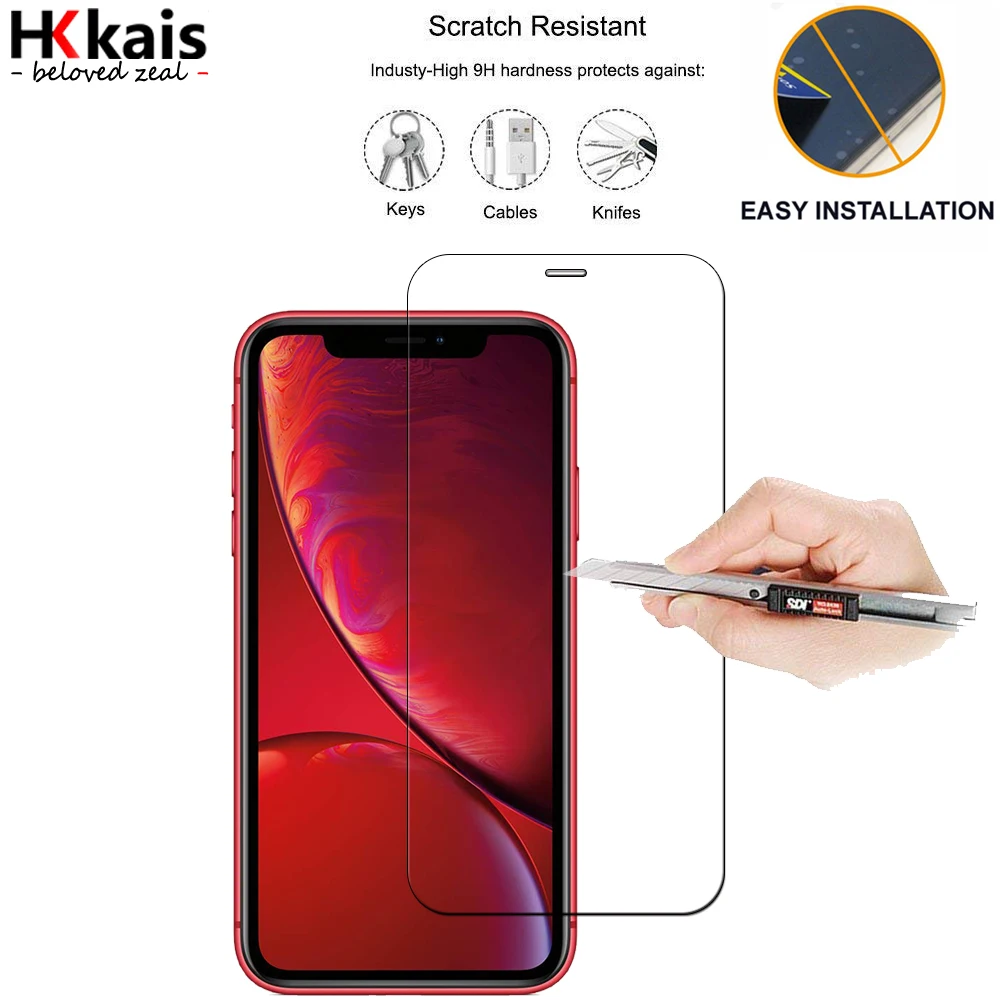 Защитное закаленное стекло для iphone 6 7 5 s se 6s 8 plus XS max XR 11 pro Max экрана | Мобильные