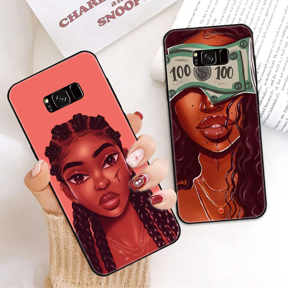 Модный черный чехол для Samsung Galaxy S10 Plus S20 Ultra S7 S8 S9 Edge S10e lite чехлы|Бамперы| |