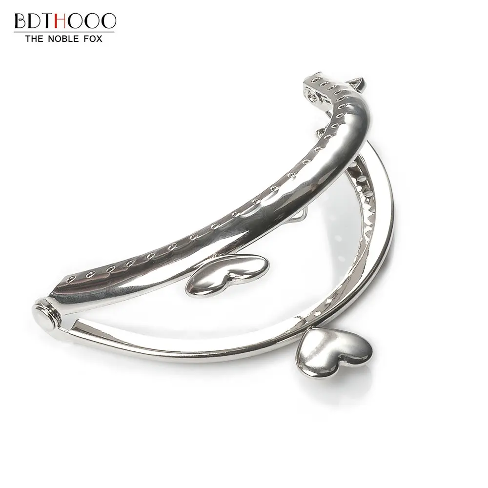 BDTHOOO 10pcs 8.5cm Metal Purse Frame Handle for Handbag Making Kiss Clasp Lock Antique Bronze Tone Bags Hardware Accessories | Багаж и