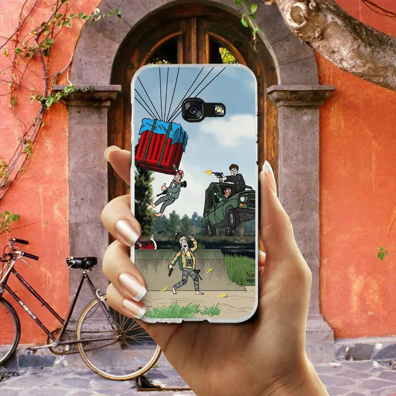 Мягкий ТПУ чехол для телефона Samsung Galaxy S2 S3 S4 S5 Mini S6 S7 S8 S9 S10 Lite Edge Plus Note 4 5 8 9 Shell Pubg Battle