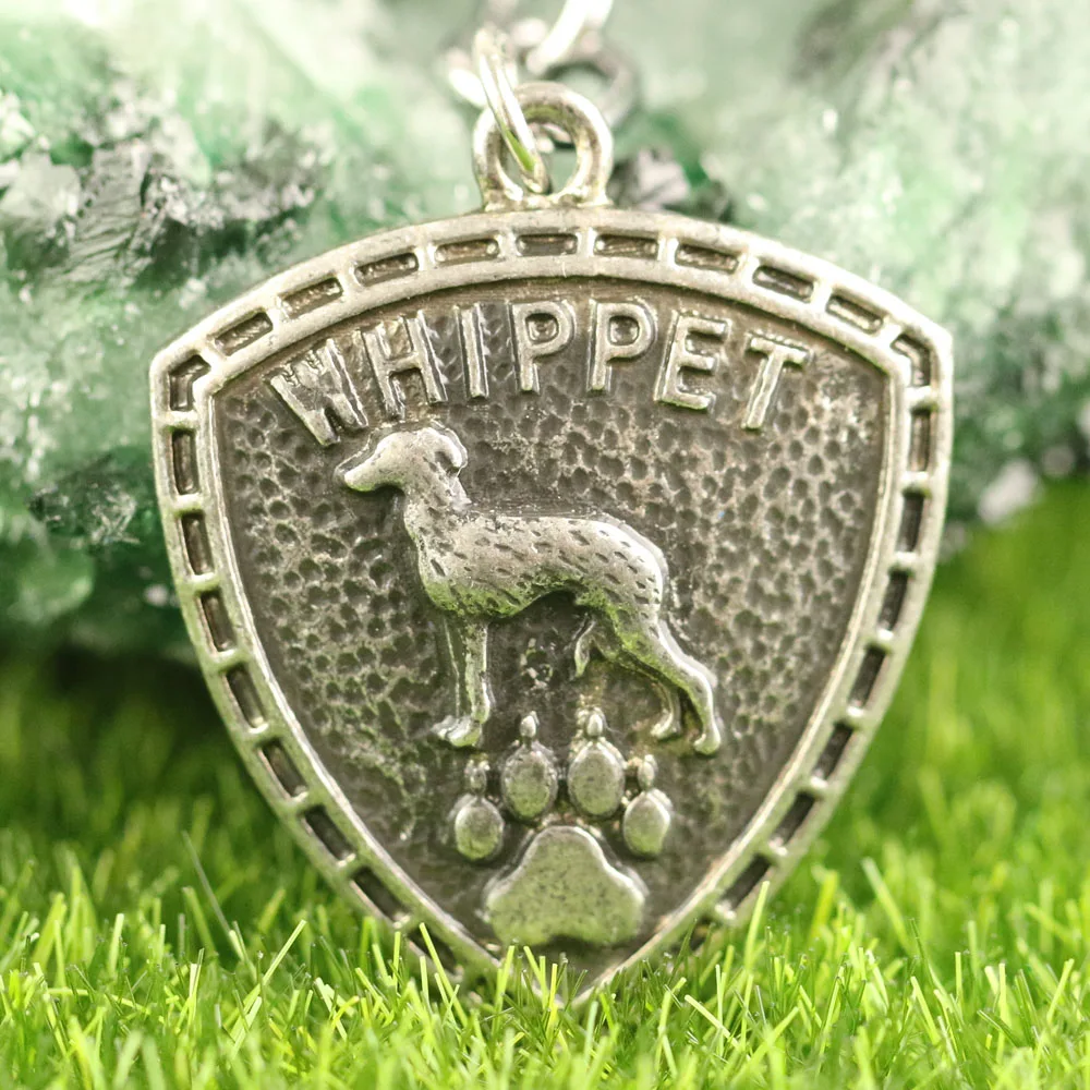 Pet Whippet Jewelry брелок памяти Australia Signhound металлические брелки для собак|Брелоки| |