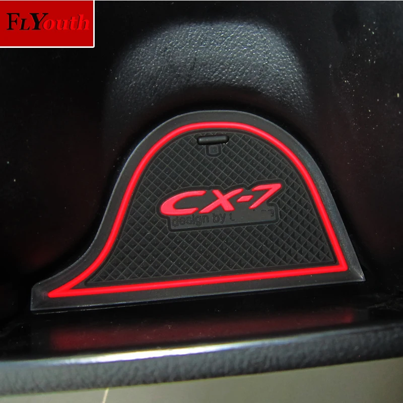 16 шт./компл. для Mazda CX 7 CX7 3D резиновый коврик Нескользящая внутренняя чашка Pad
