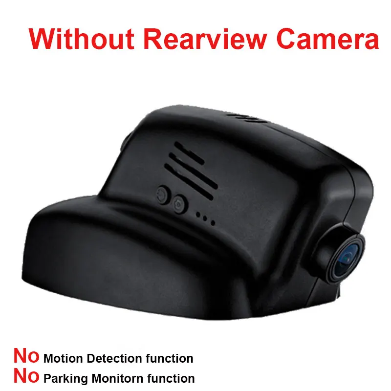 No Rear Lens Kampacar автомобильный Wifi DVR видеорегистратор s два объектива Видео рекордер для Jaguar XF 2010 XJ XJL 2012 2013 двойная камера Авто видеорегистраторы - Название цвета: No Rear Lens
