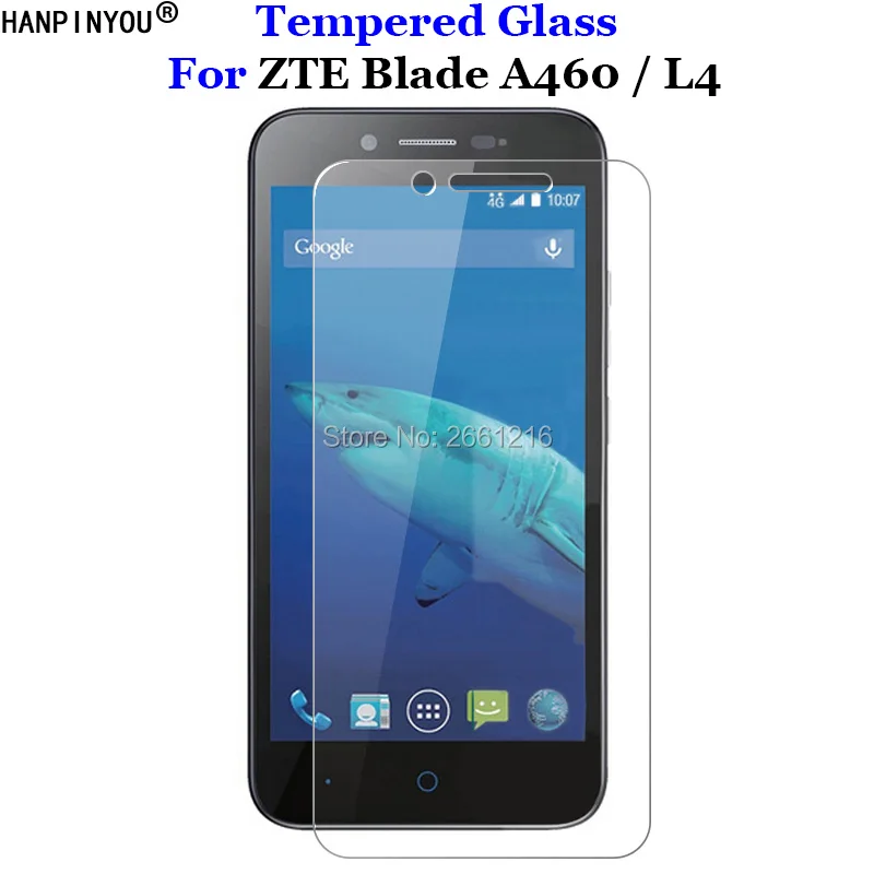 Закаленное стекло 9H 2.5D премиум класса для ZTE Blade L4 / A460 A 460 5 0&quot|screen protector film|protector