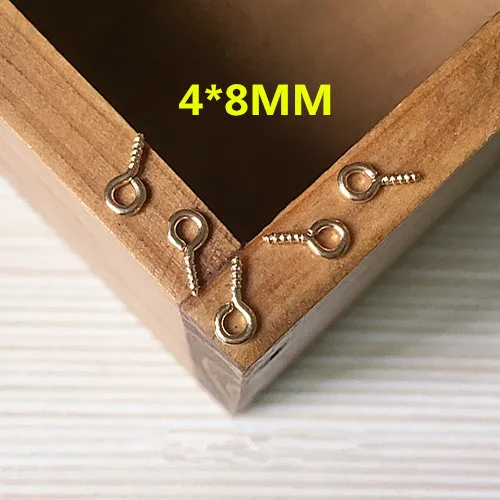 100 шт. овечий глаз винт кольцо ювелирные изделия для изготовления ювелирных