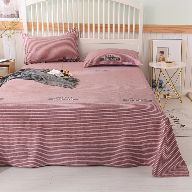 Цветные двойные плоские простыни king size, красивые геометрические клетчатые простыни для кровати queen size, простыни с разноцветными сетками#/L