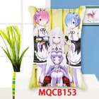 Re : Zero kara Hajimeru Isekai Seikatsu прямоугольная Подушка Чехол наволочка с Аниме Чехол Подушка dakimakura чехол