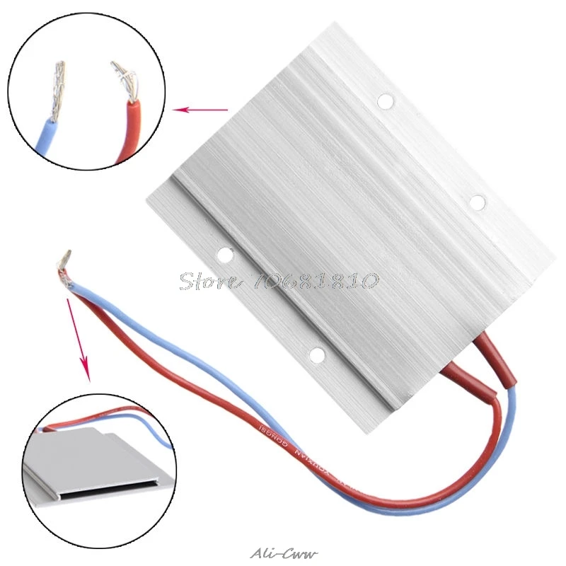 Алюминиевый Керамический нагреватель макс. для термостата PTC 200 Вт AC / DC 220