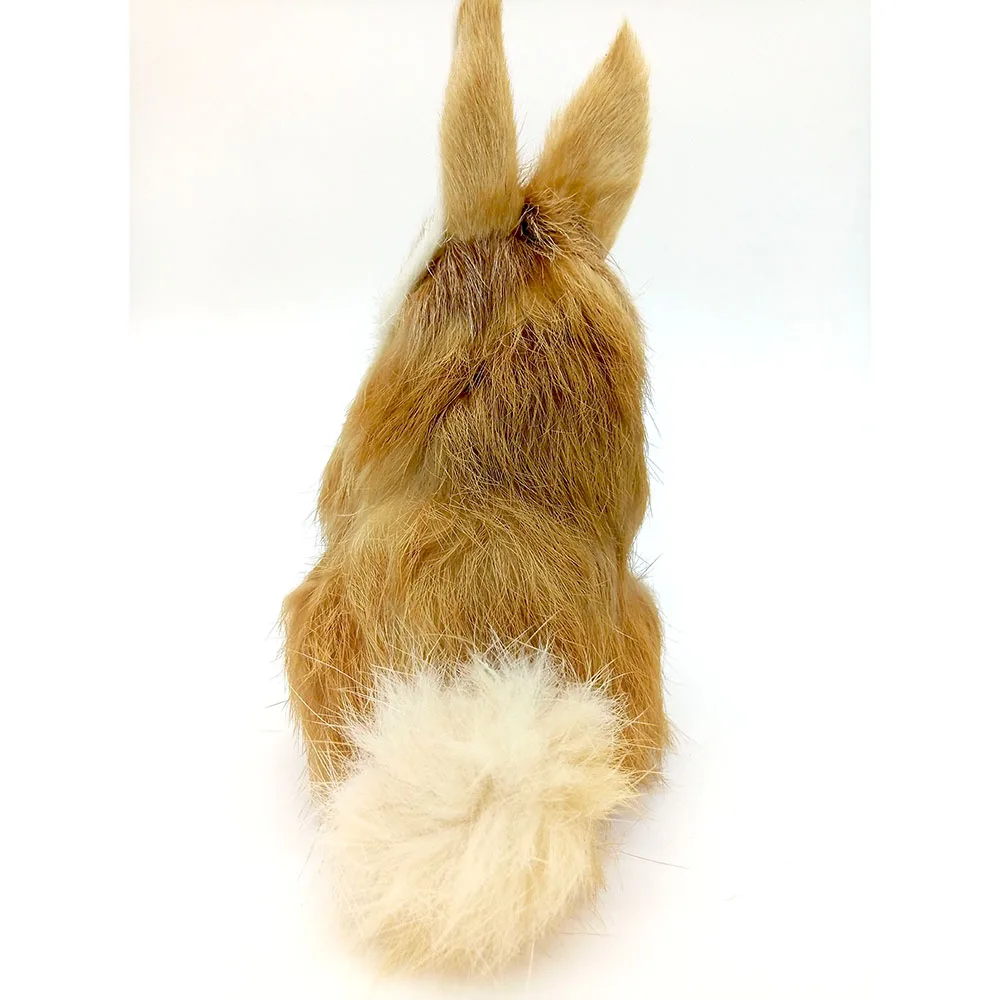 16 см милые животные кролик Моделирование Пушистый сидящий Рождество День