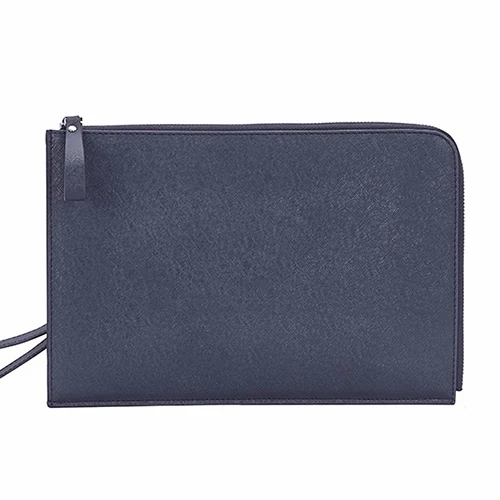 Аикс бумажник Для мужчин из мягкой искусственной кожи Wallet with removable card слотов Многофункциональный Для мужчин бумажник кошелек мужской клатч Одежда высшего качества - Цвет: Blue