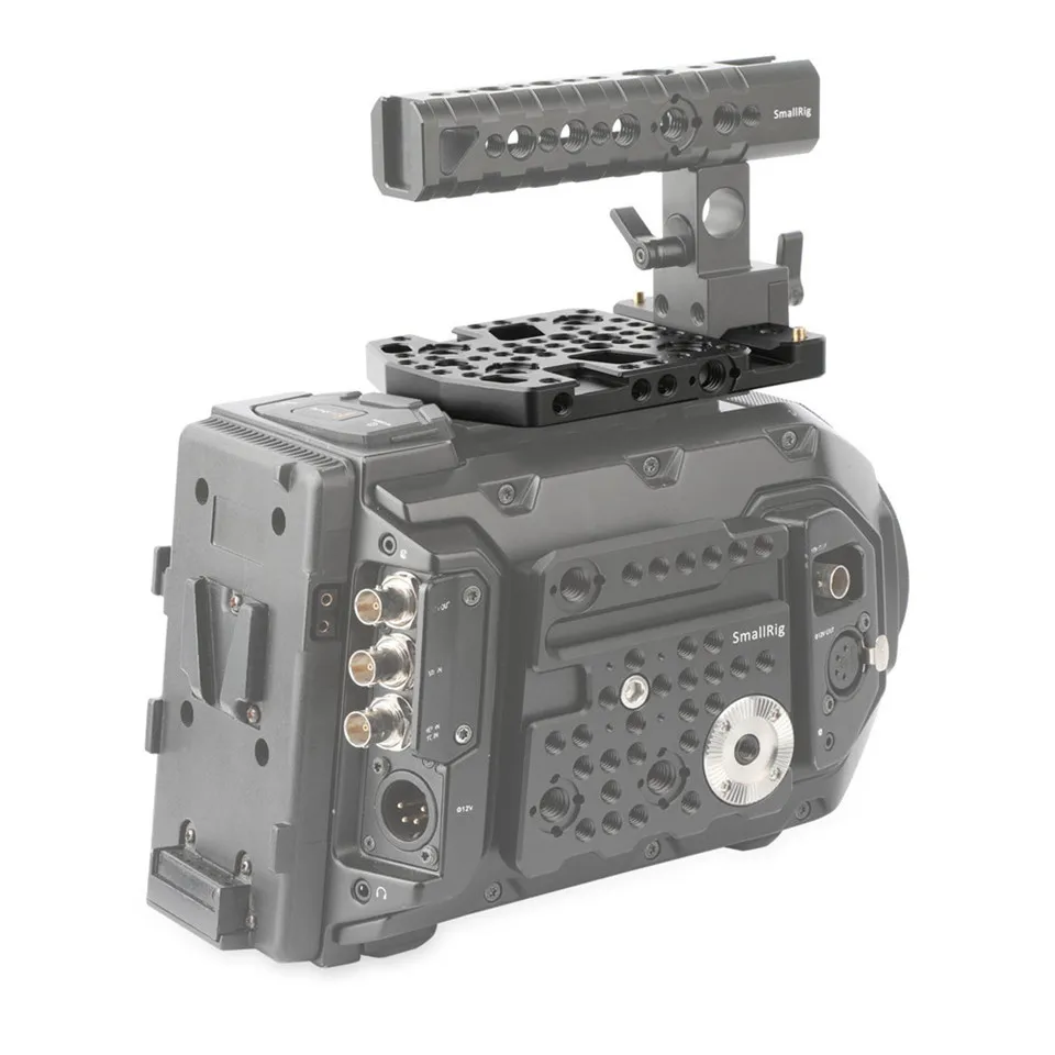 SmallRig верхняя пластина Сырная Монтажная пластина для Blackmagic URSA Mini с двумя холодными башмаками-1853