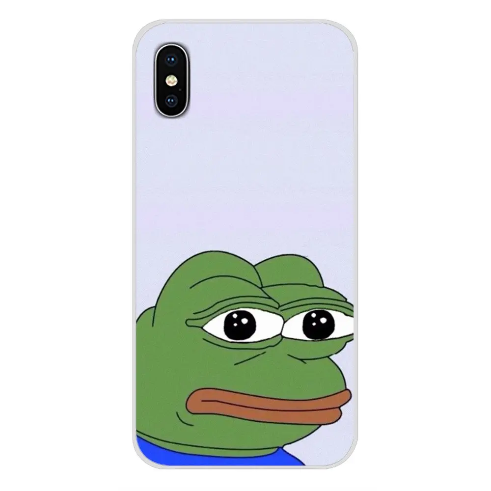 For HTC One U11 U12 X9 M7 M8 A9 M9 M10 E9 Plus Desire 630 530 626 628 816 820 830 Memes Sad Frog Accessories Phone Shell Covers | Мобильные